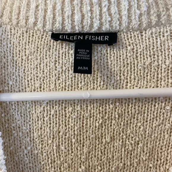 Eileen Fisher organic cotton cardigan sweater - Picture 2 of 6